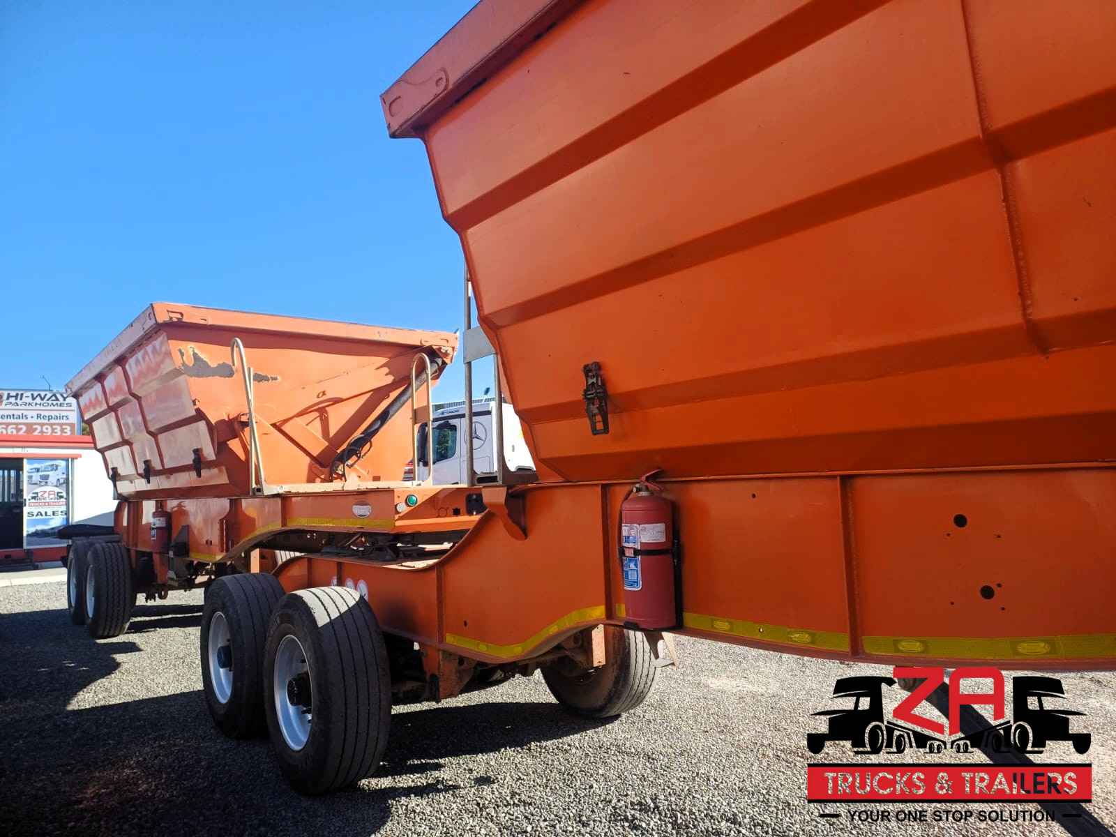 2021 SA TRUCK BODIES 25 CUBE SIDE TIPPER #53113